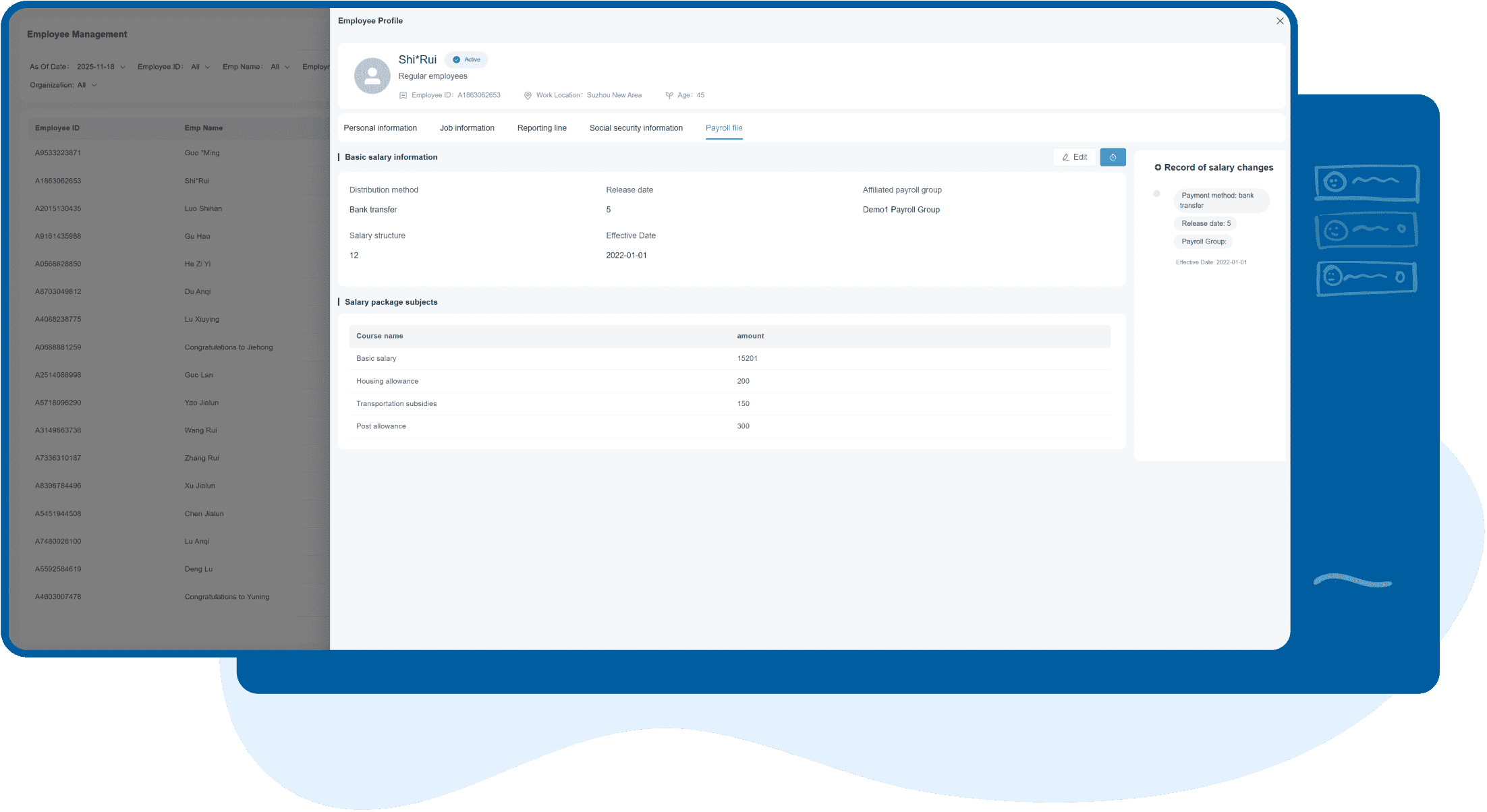 Traceability and Audit Payroll