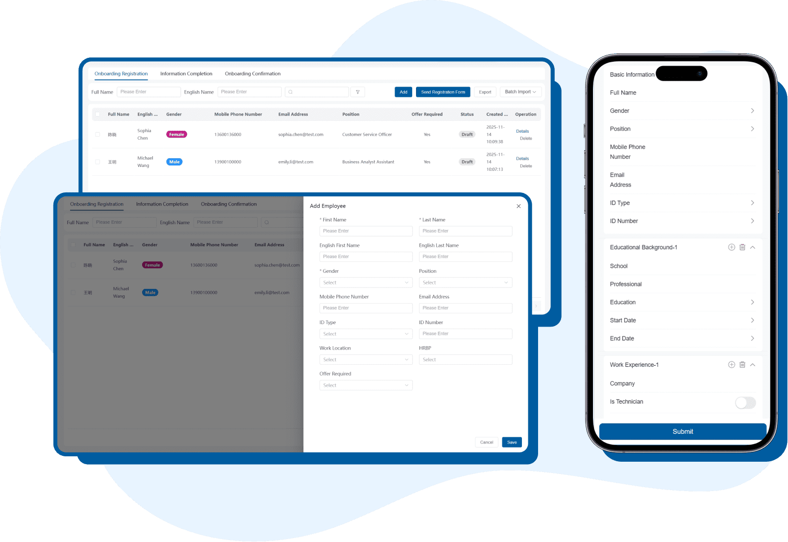 Time & Attendance Illustration